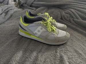 Saucony Shadow Original Men's Grey and Lime Green Sneakers S70518-1
